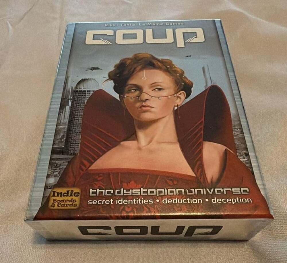 Coup Dystopian Universe Card Game Indie Boards & Cards